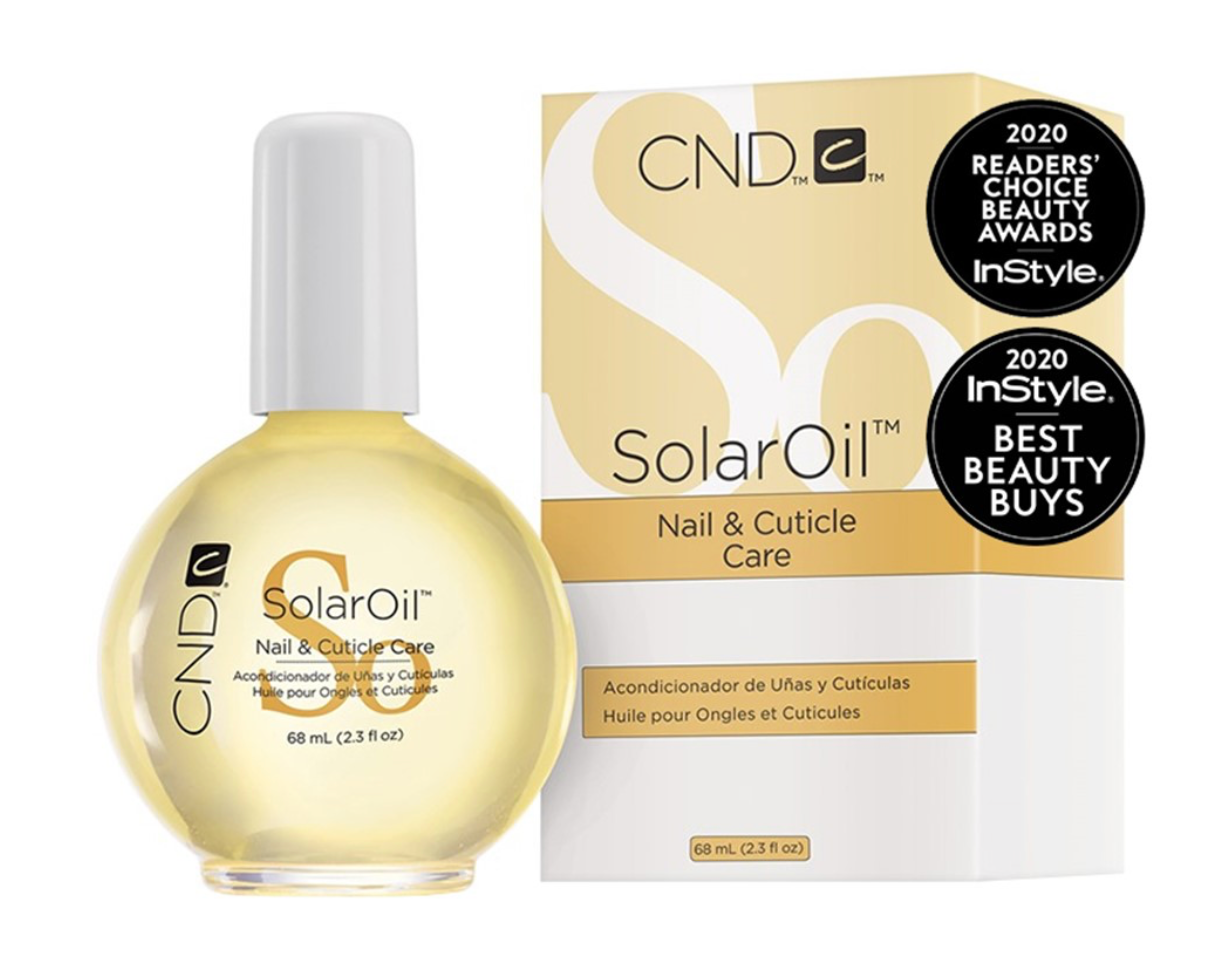 CND SOLAR OIL™-kynsiöljy  Ehkäise kynsien vaurioita kuten liuskoittumista, katkeilua ja värjäytymiä. KYNSINAUHAÖLJY.