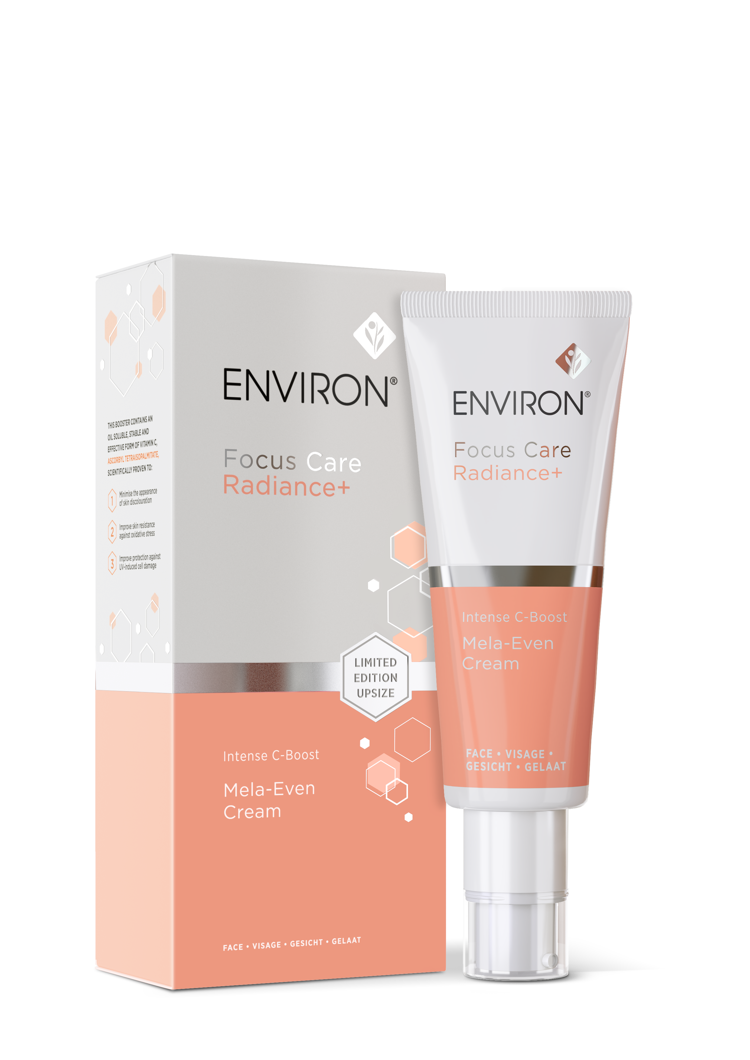 ENVIRON INTENSE C-BOOST MELA-EVEN CREAM - Pigmenttimuutokset. Couperosa