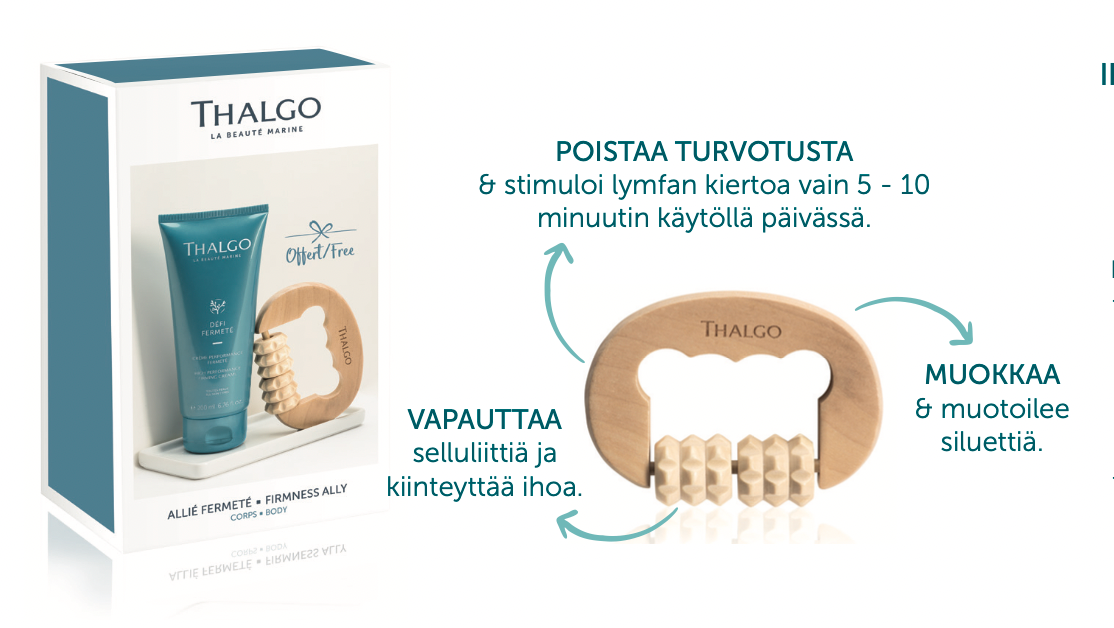 THALGO FIRMINESS ALLY  - Vartalon selluliittia muokkaava paketti